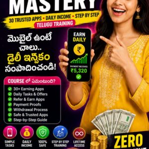 🏆 30+ TRUSTED APPS 📱 DAILY INCOME COURSE